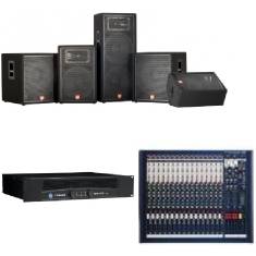 Speakers, Amplifiers, Mixers